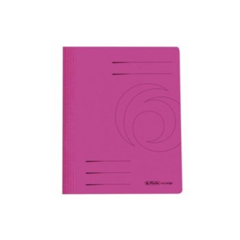 Папка от картон Herlitz Easyorga, с машинка, розова | JAR Computers Herlitz Папка