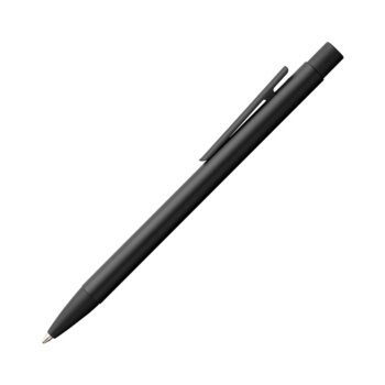 Химикалка Faber-Castell Neo, 0.8 mm дебелина на писане, черен цвят на писане, черен мат | JAR Computers Faber-Castell Химикалка Neo черна матова