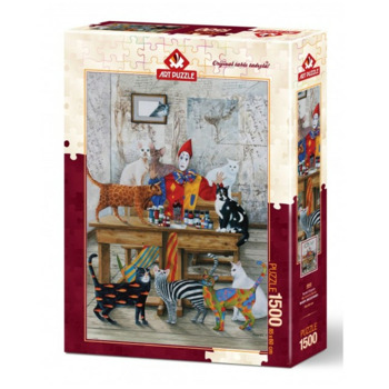 Пъзел Art Puzzle Шарен свят, 1500 части | JAR Computers пъзел art puzzle 1500 части шарен свят