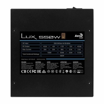 Захранване Aerocool LUX-550W