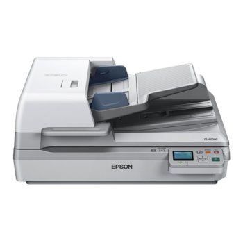 Скенер Epson WorkForce DS-60000N, 600x600dpi, A3, двустранно сканиране, ADF, USB, Lan | JAR Computers Epson WorkForce DS-60000N