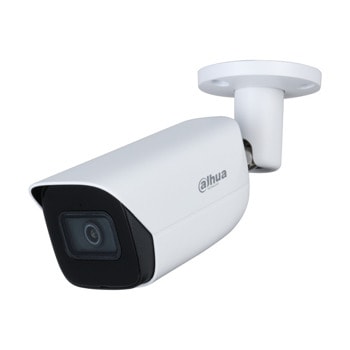 IP камера Dahua IPC-HFW3841E-AS-0360B-S2, насочена "bullet" камера, 8Mpix(3840x2160@30FPS), 3.6mm обектив, H.265+/H.265/H.264+/H.264/MJPEG, IR осветеност (до 30 метра), външна IP67, PoE, Micro SD карта до 256GB, микрофон | JAR Computers Dahua IPC-HFW3841E-AS-0360B-S2