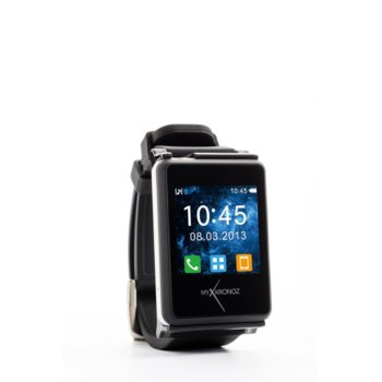 Смартчасовник MyKronoz ZeNano, Black | JAR Computers MyKronoz ZeNano black smartwatch