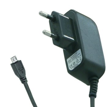 Зарядно у-ство 220V 5V-1A MicroUSB box 11015