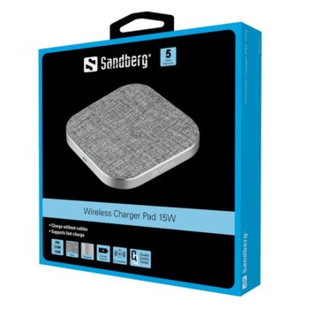 Sandberg Wireless Charger Pad 15W 441-23