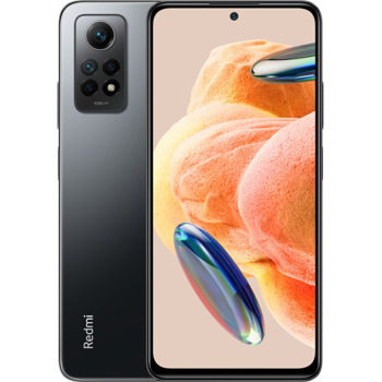 Смартфон Xiaomi Redmi Note 12 Pro (сив), поддържа 2 SIM карти, 6.67" (16.94cm) AMOLED дисплей, осемядрен Snapdragon 732G 2x2.3 & 6x1.8 GHz, 8GB RAM, 256GB Flash памет, 108 + 8 + 2 + 16 Mpix камера, Android 11, 202g | JAR Computers Xiaomi Redmi Note 12 Pro 4G 8+256GB Grey