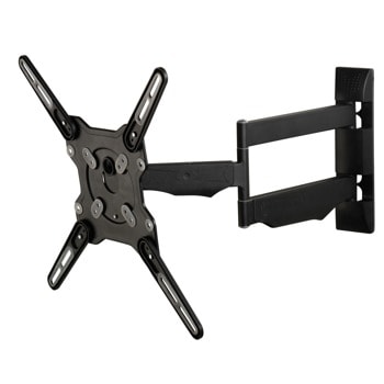 Стойка за телевизор Vivanco 39500, за стена, за екрани от 32" до 55", VESA до 400x400, до 40кг, черна | JAR Computers Vivanco 39500