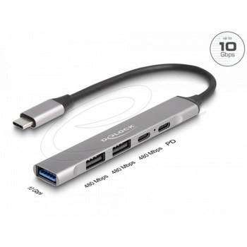 USB Хъб DeLock 64298