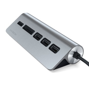 Satechi Aluminum USB-C Hub ST-TCHCRM 33562