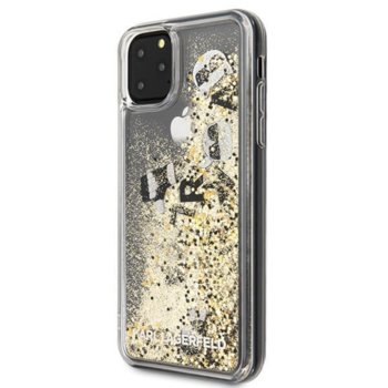 Karl Lagerfeld Glitter Charms iPhone 11 Pro Max