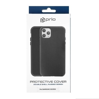 Prio Protective Hybrid Cover Galaxy S21 black