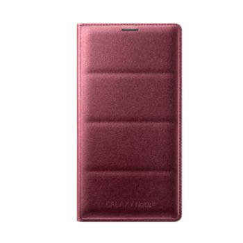 Samsung Flip Wallet Cover for Galaxy Note 4 Red