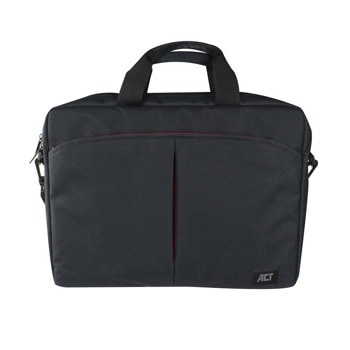 Чанта за лаптоп ACT Laptop shoulder bag, до 16.1" (40.89cm), черна | JAR Computers ACT Laptop shoulder bag AC8505
