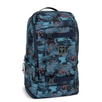 Ученическа раница Ars Una AU-15 Hyde (5379), колан за прикрепване на скейтборд, водоотблъскващ материал, разноцветна | JAR Computers Ars Una AU-15 Hyde (5379)