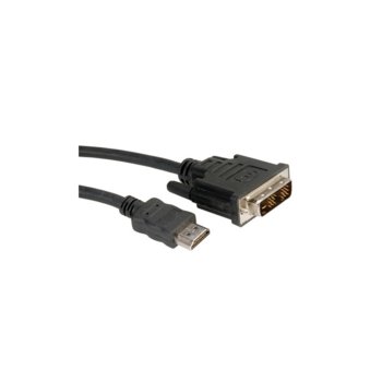 Кабел DVI(м) към HDMI(м), 1.5m