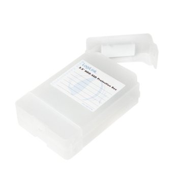 Кутия 2.5" (6.35 cm) LogiLink Protection Box, за 2 2.5" хард диска, бял | JAR Computers LogiLink Protection Box White