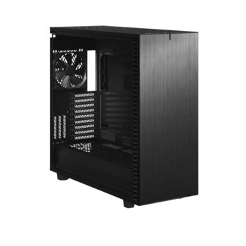 Кутия Fractal Design Define 7 XL Black TG Light Tint, E-ATX/ATX/mATX/mITX/EE-ATX/SSI-CEB/SSI-EEB, USB 3.1 Gen 2 Type-C, прозорец, черна, без захранване | JAR Computers Fractal Design Define 7 XL Black TG Light Tint