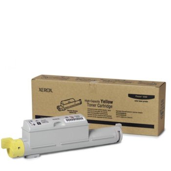 КАСЕТА ЗА XEROX Phaser 6360 - Yellow - P№ 106R01220 - заб.: 12000k | JAR Computers КАСЕТА ЗА XEROX Phaser 6360 - Yellow