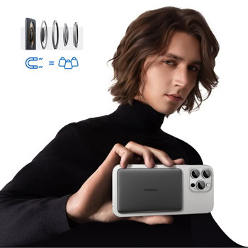 baseus picogo am41 ultra 5000mah 20w черен