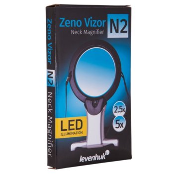 Лупа за врат Levenhuk Zeno Vizor N2, 5x увеличение, | JAR Computers Лупа за врат Levenhuk Zeno Vizor N2 69675