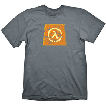 Half Life T-Shirt Lambda Logo, Size L