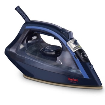 Парна ютия Tefal VIRTUO FV1739E0, 200 ml воден резервоар, до 24 g/min непрекъсната пара, 2000W, синя | JAR Computers tefal virtuo fv1739e0