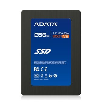 Памет 256GB, A-Data S501, SolidStateDisk SATA 6Gb/s, 2.5" (6.35 cm) | JAR Computers 256GB A-Data S501