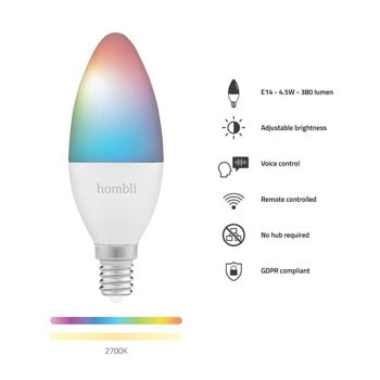 Hombli E14 RGB+CCT Promo Pack V2 HBPP-0111