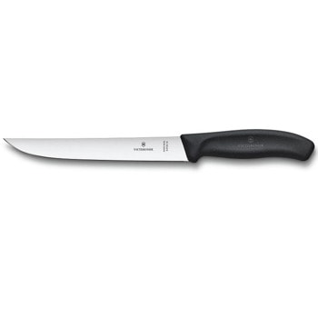 Кухненски нож Victorinox Swiss Classic, универсален, неръждаема стомана, 18 см, черен | JAR Computers Victorinox Swiss Classic 6.8103.18B