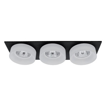 LED луна ELMARK 92045S3/BLFR, 12V, защита (IP20), размер на отвора 240x70mm, черно/бял | JAR Computers LED луна ELMARK 92045S3/BLFR