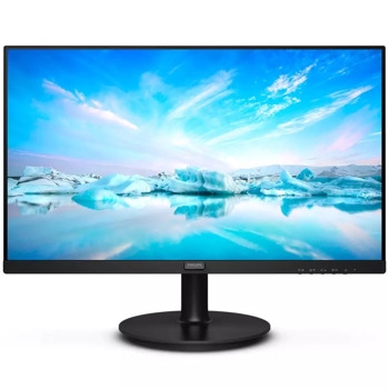 Монитор Philips 271V8LAB/00, 27" (68.58cm) VA панел, 100Hz, Full HD, 4ms, Mega Infinity DCR, 250cd/m2, HDMI, VGA | JAR Computers Philips 271V8LAB/00