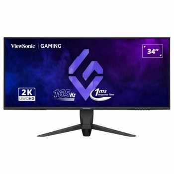 Монитор ViewSonic VX3480-2K-PRO, 34" (86.36 cm) VA панел, 165Hz, UWQHD, 1ms (MPRT), 80 000 000:1, 300 cd/m2, DisplayPort, HDMI, USB | JAR Computers ViewSonic VX3480-2K-PRO