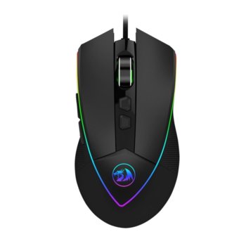 Мишка Redragon Emperor M909-RGB, оптична (12400 dpi), USB, подсветка, 7 програмируеми бутона, черна | JAR Computers Redragon Emperor M909-RGB