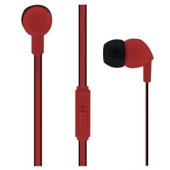 Слушалки TnB Be Color, микрофон, бутон за разговори, червени | JAR Computers TnB Be Color Red ESBCRD