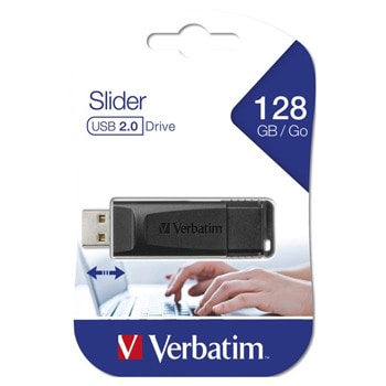 Verbatim Store 'n' Go Slider USB 2.0 128 GB 49328