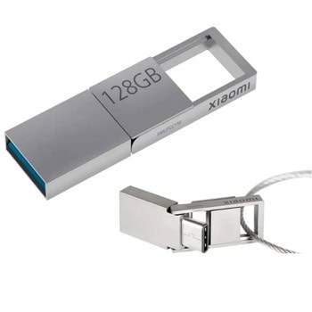 Памет 128GB USB Flash Drive, Xiaomi Dual-interface Flash Drive (BHR8816GL), USB-A/USB-C 3.2 Gen 1, сребриста | JAR Computers Xiaomi Dual-interface Flash Drive 128GB BHR8816GL