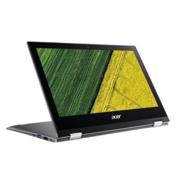 Хибриден лаптоп Acer Aspire Spin 1 Convertible (NX.GRMEX.006)(сребрист), четириядрен Apollo Lake Intel Pentium N4200 1.1/2.5GHz, 11.6" (29.46 cm) Full HD IPS multi-touch Display, (HDMI), 4GB DDR3, 128GB SSD, 1x USB 3.0, Windows 10, 1.25kg | JAR Computers Acer Aspire Spin 1 Convertible NX.GRMEX.006