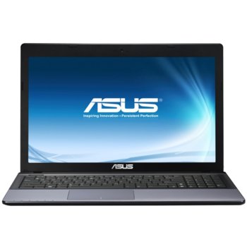 Лаптоп 15.6" (39.62 cm) Asus X55VD-SX206, черен, двуядрен Celeron® 1000M 1.8GHz, HD LED Display & GeForce 610M 1GB (HDMI), 4GB, 500GB, USB3.0, no OS, 2.45kg, 2г. гаранция | JAR Computers 15.6" (39.62 cm) Asus X55VD-SX206