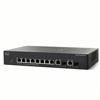 Cisco SG300-10P 10-port 10/100/1000 Managed Switch