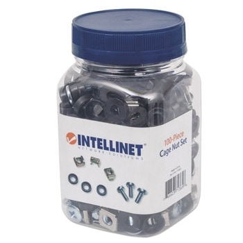 Крепежни елементи INTELLINET 713658 за сървърен шкаф, 100 броя | JAR Computers INTELLINET 713658