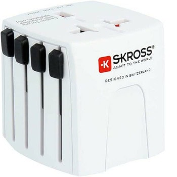Адаптер Skross Micro muv 1.102500, от EU, Австралия/Китай, Обединеното кралство, САЩ/Япония към EU, Австралия/Китай, Великобритания, САЩ/Япония, бял | JAR Computers Skross Micro muv 1.102500 1102500