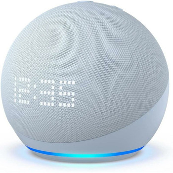Смарт колонка Amazon Echo Dot 5 Blue (B09B95DTR4), 3W, микрофон, Wi-Fi, Bluetooth, гласов асистент, синя image