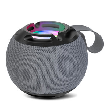 Тонколона Kisonli G5 Plus, 1.0, 10W, Bluetooth, USB, AUX, сива, слот за SD карта, RGB подсветка | JAR Computers Тонколона Kisonli G5 Plus Grey 22267