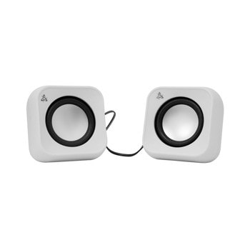 Тонколони SBOX SP-203W, 2.0, 4.4W RMS, USB, AUX, бели | JAR Computers SBOX SP-203W