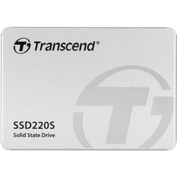 Памет SSD 120GB Transcend SSD220S, SATA 6Gb/s, 2.5" (6.35 cm), скорост на четене 550MB/s, скорост на запис 450MB/s | JAR Computers SSD 120GB Transcend SSD220S TS120GSSD220S