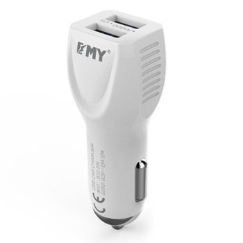 EMY MY-112 от авт. запалка към 2x USB А(ж) 14958