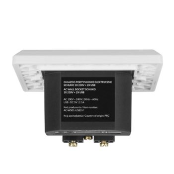 Lanberg AC-WS01-USB2-F