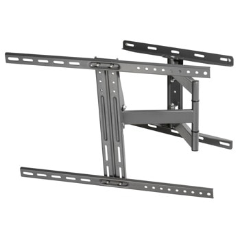 Стойка за телевизор Vivanco 37982, за стена, за екрани дo 85", VESA до 600x400, до 50кг, регулируема, черна | JAR Computers Vivanco 37982