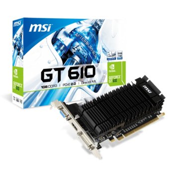 Nvidia GeForce GT 610, 2GB, MSI