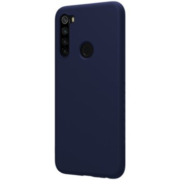 Redmi Note 8 калъф Rubber Wrapped Nillkin син